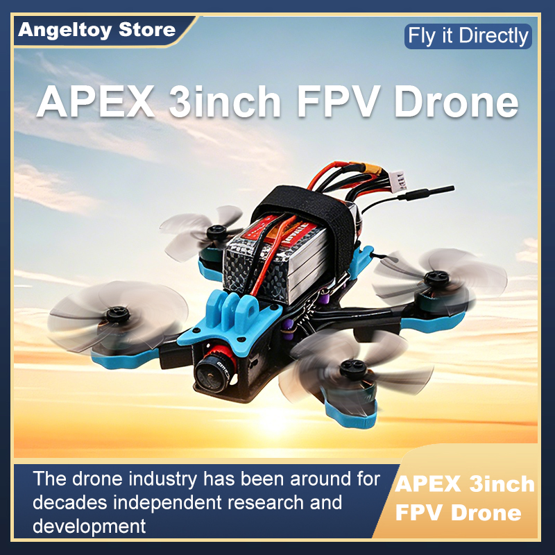 B-CUBE APEX 3inch FPV Drone Fr - Drone Racing Flight Controller ulasan dan harga