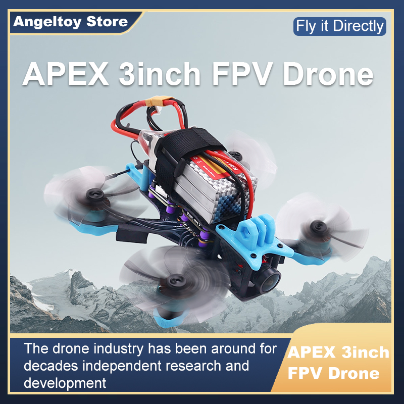 B-CUBE APEX 3inch FPV Drone Fr - Drone Racing Flight Controller ulasan dan harga