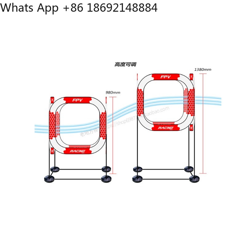 765MM Circular Arch Gate 780MM - Drone Racing Gate ulasan dan harga