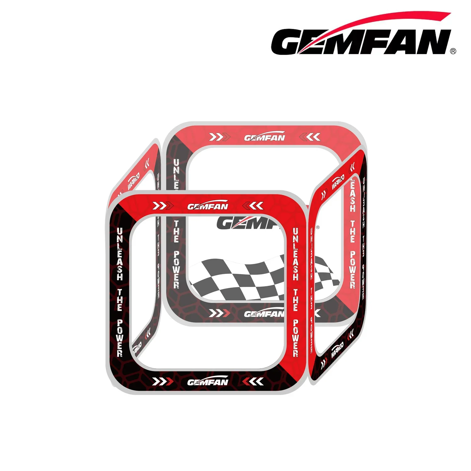 Gemfan 4in1 Race Gates - Detac - Drone Racing Flag ulasan dan harga